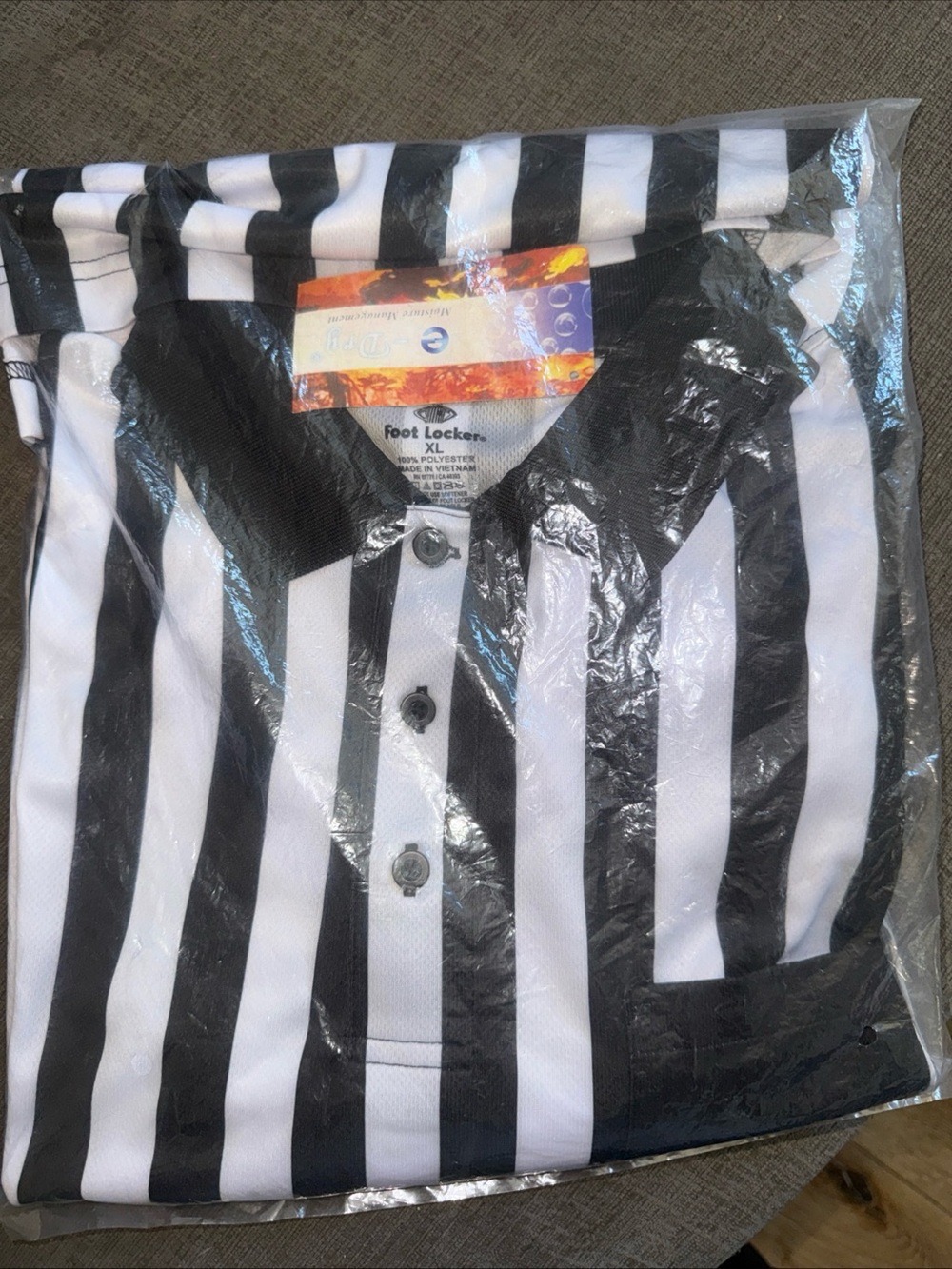Foot Locker Employee Referee Jersey Shirt Mens XL With Tags